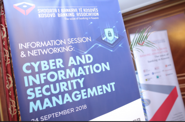 Shoqata e Bankave të Kosovës organizoi sesion informues me temë Menaxhimi i Sigurisë Kibernetike dhe të Informacionit