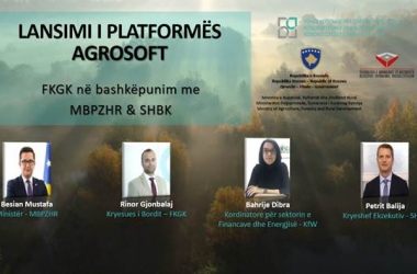 Lansohet Platforma AgroSoft nga Fondi Kosovar për Garanci Kreditore 