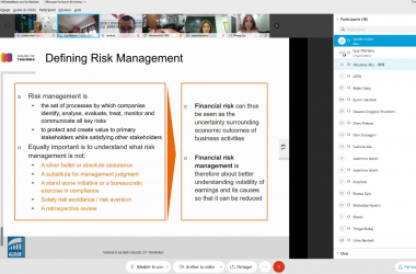 Online course on Risk Management in Banking