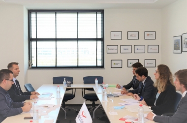 The Kosovo Banking Association meets with representatives from the French Development Agency