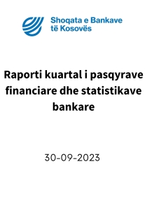 TM3 Raporti kuartal i pasqyrave financiare dhe statistikave bankare SHBK 2023-9-30