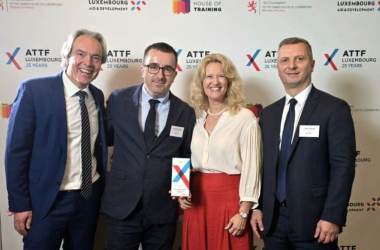 Kosovo Banking Association is honored to receive recognition from ATTF Luxembourg 